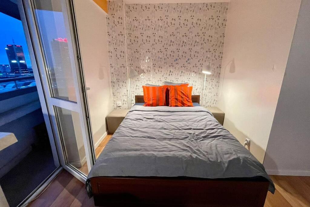 Apartamento Orange Metro Fast Wifi 1Gbs Big Tv Hbo Appletv Varsovia Exterior foto