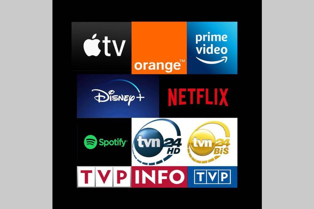 Apartamento Orange Metro Fast Wifi 1Gbs Big Tv Hbo Appletv Varsovia Exterior foto